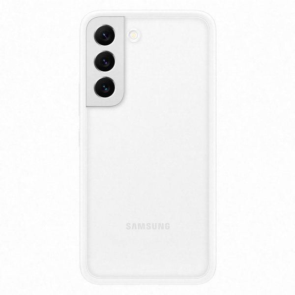 Samsung Original Galaxy S22 Cover Frame Cover Hvid