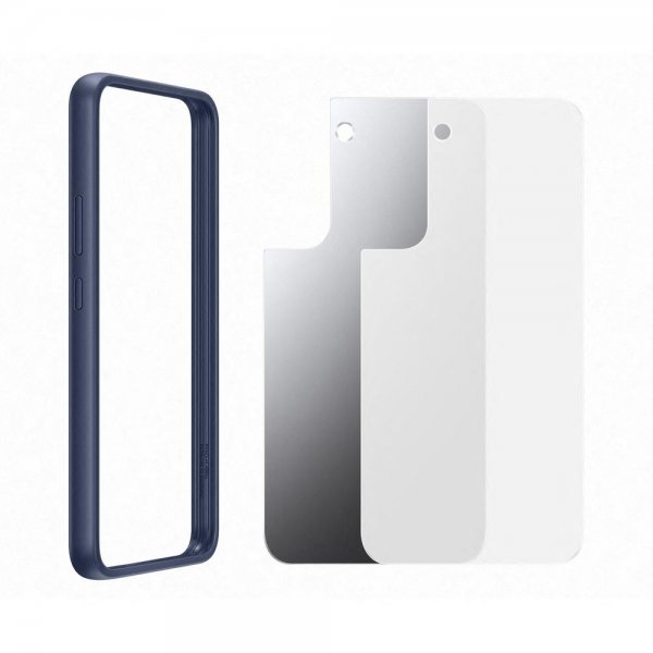Samsung Original Galaxy S22 Plus Cover Frame Cover Navy