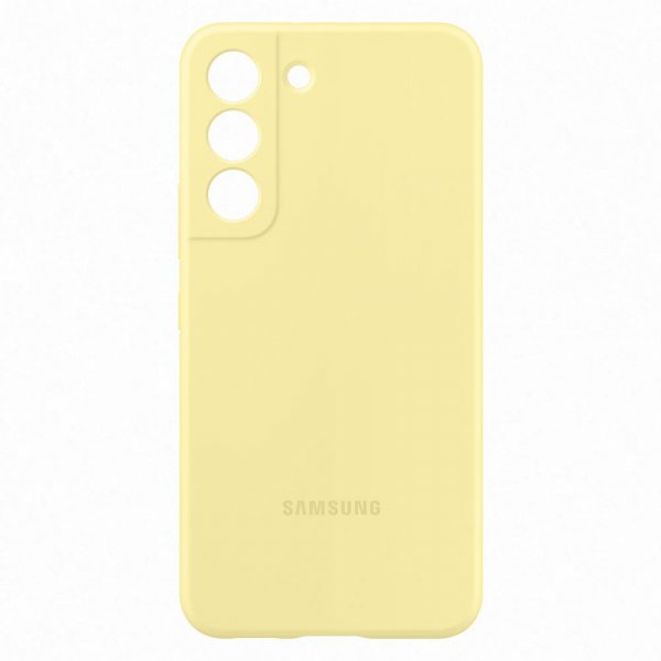 Samsung Original Galaxy S22 Cover Silikone Gul