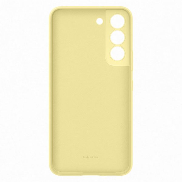 Samsung Original Galaxy S22 Cover Silikone Gul
