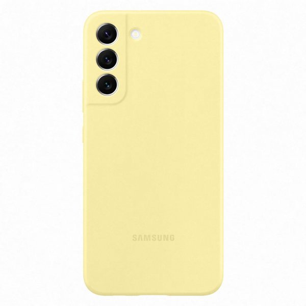 Samsung Original Galaxy S22 Plus Cover Silikone Gul
