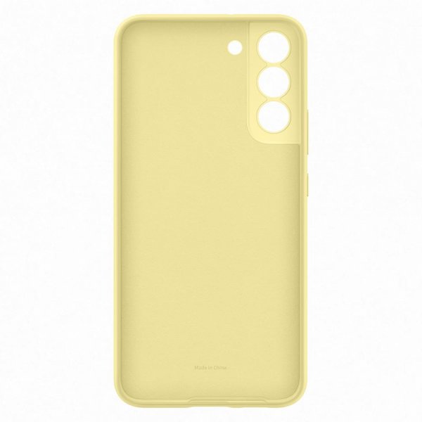 Samsung Original Galaxy S22 Plus Cover Silikone Gul
