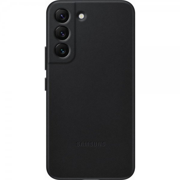 Samsung Original Galaxy S22 Cover Læder Sort