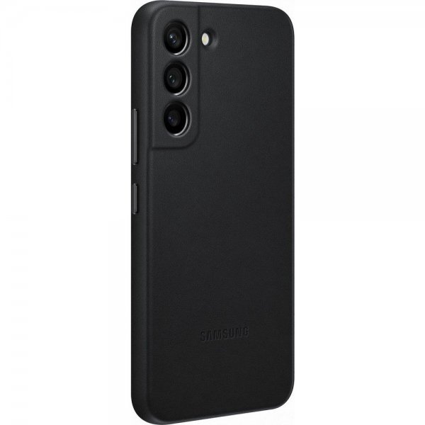 Samsung Original Galaxy S22 Cover Læder Sort