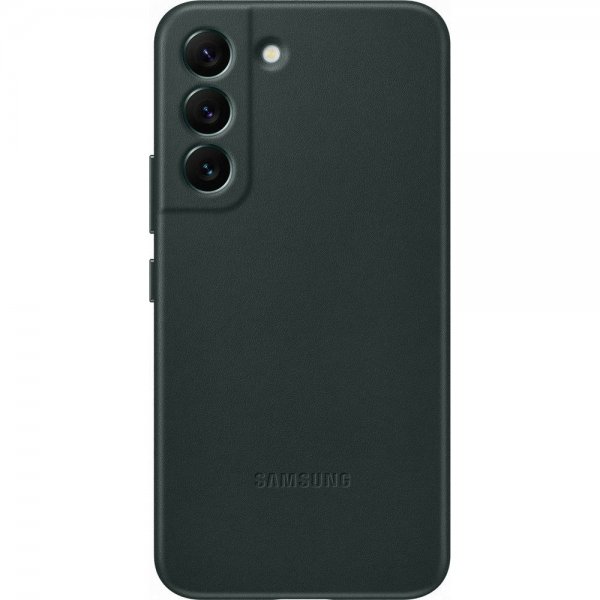 Samsung Original Galaxy S22 Cover Læder Cover Grøn