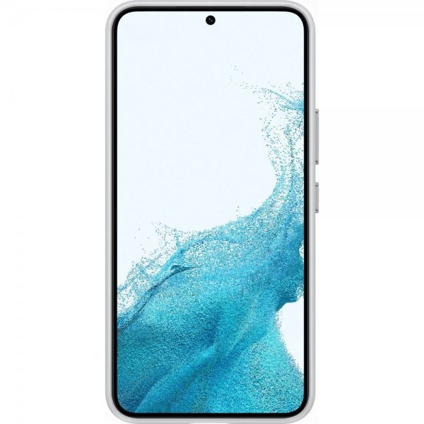 Samsung Original Galaxy S22 Plus Cover Læder Light Grey