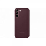Samsung Original Galaxy S22 Cover Smart Clear View Cover Burgundy