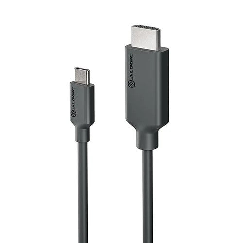 Alogic Kabel Elements USB-C til HDMI 4K 1m Sort