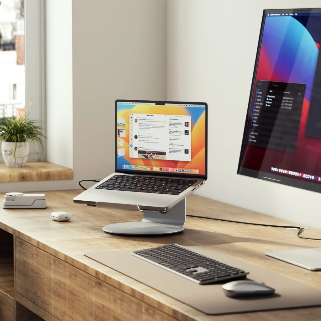 Alogic Elite 360 laptopstativ Sølv