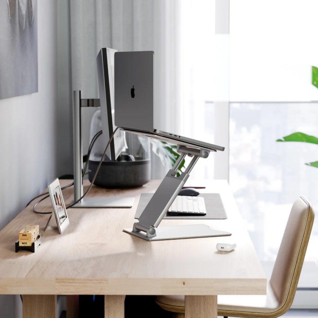 Alogic Laptopstativ Elite Plus Adjustable Laptop Riser Sølv