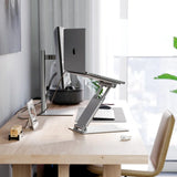 Alogic Laptopstativ Elite Plus Adjustable Laptop Riser Sølv
