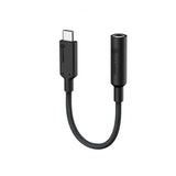 ALOGIC Elements Pro 10cm USB-C til 3.5mm Audio Adapter Sort