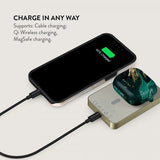 Burga Powerbank MagSafe 5000 mAh Emerald Pool Guld