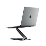 ALOGIC Elite Power Laptopstander med Trådløs Oplader Sort