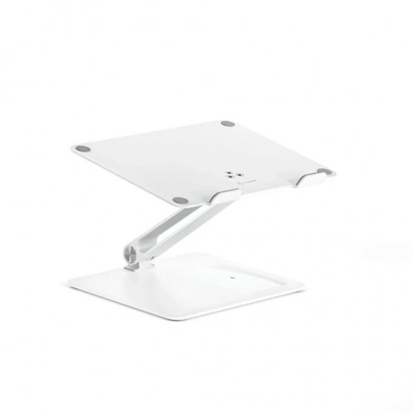 ALOGIC Elite Power Laptopstander med Trådløs Oplader Hvid