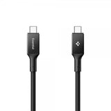 Spigen Essential Kabel Fabric USB-C/USB-C 100W 1.5m Sort