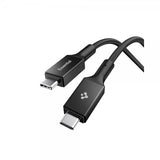 Spigen Essential Kabel Fabric USB-C/USB-C 240W 1.5m Sort