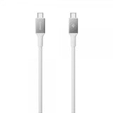 Spigen Essential Kabel USB-C til USB-C 100W 1m Hvid