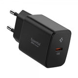 Spigen Essential Oplader 20W USB-C Sort