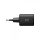 Spigen Essential Oplader 35W 1xUSB-C 1xUSB-A Sort