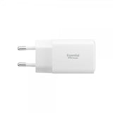 Spigen Essential oplader 47W 2xUSB-C 1xUSB-A Hvid