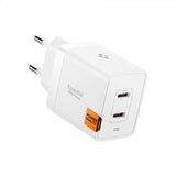 Spigen Essential Oplader 47W 2xUSB-C Hvid