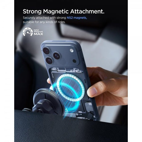 Spigen Essential MagSafe-bilholder Qi2 15W Hook Car Mount
