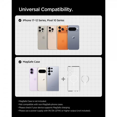 Spigen Essential MagSafe-bilholder Qi2 15W Hook Car Mount