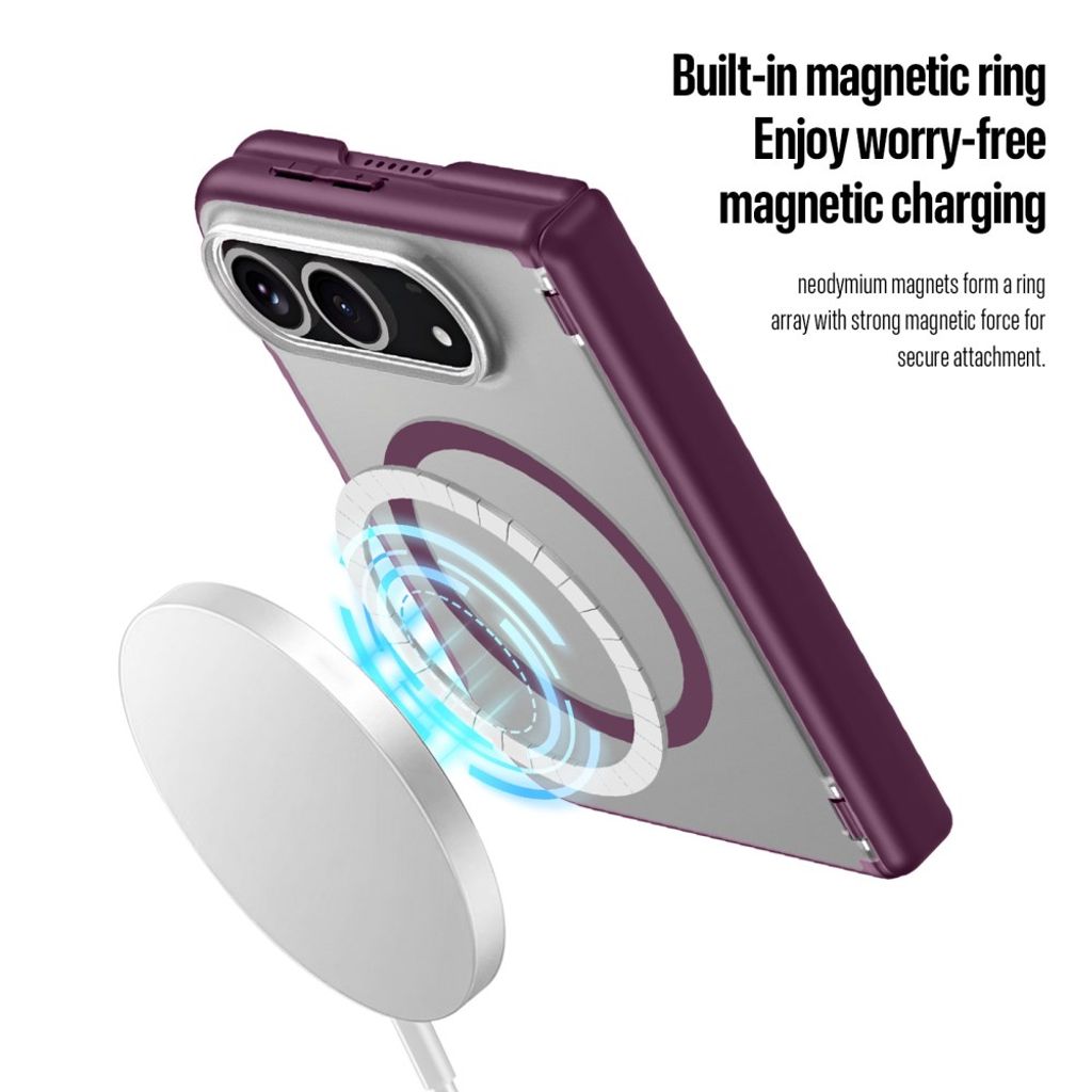 Dux Ducis iPhone Duo Cover EXPN Series MagSafe Dark Cherry