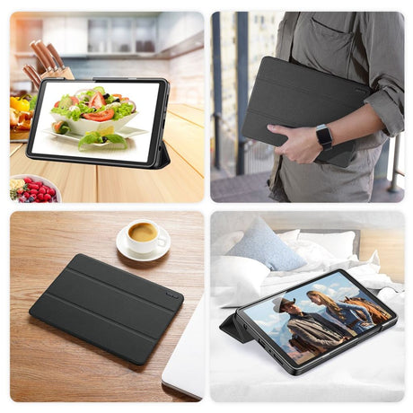 Dux Ducis Samsung Galaxy Tab A9/Galaxy Tab A11 Etui DOMO Series Sort