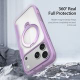 Dux Ducis iPhone 17 Pro Max/18 Pro Max Cover Skin X Pro Series Kickstand MagSafe Lilla