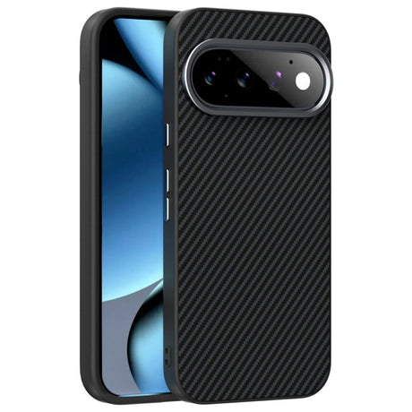 ABEEL Google Pixel 11 Pro Cover Kulfibertekstur MagSafe Sort