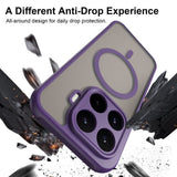Xiaomi 17T Cover Frostet MagSafe Lilla