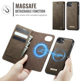 CaseMe iPhone 16e/iPhone 17e Etui C49 Series Brun