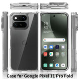 Google Pixel 11 Pro Fold Cover Frosted Klar