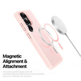 Dux Ducis Samsung Galaxy S26 Ultra Cover Yind Series MagSafe Lyserød