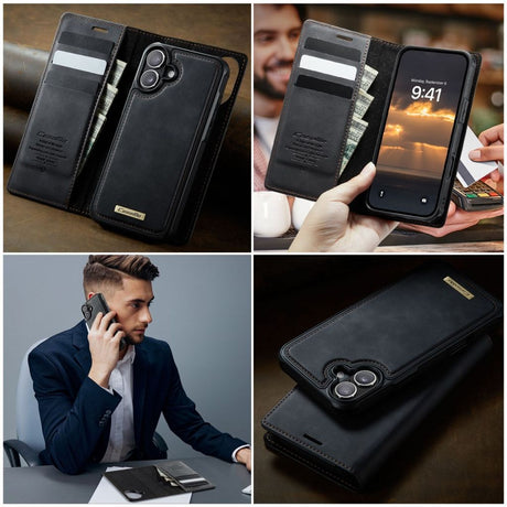 CaseMe iPhone 17 Etui C49 Series Sort