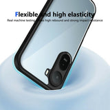 Xiaomi Redmi A7 Pro Cover Klar Bagside Sort