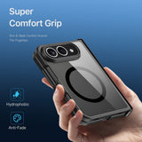 Dux Ducis iPhone Duo Cover med Gångjärnsskydd Aimo Series MagSafe Sort