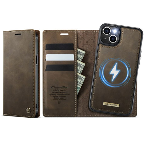 CaseMe iPhone 13 Etui C49 Series Brun
