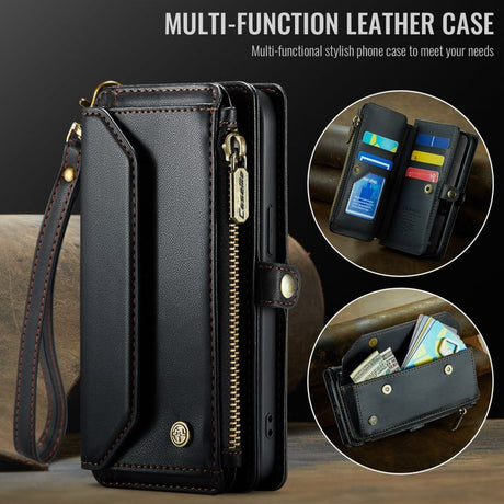 CaseMe iPhone 16e/iPhone 17e Etui C36 Series Sort
