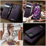 CaseMe iPhone 15 Etui C49 Series Lilla