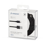 Usbepower FAB XXL 250 USB-A til USB-C kabel 2.5m