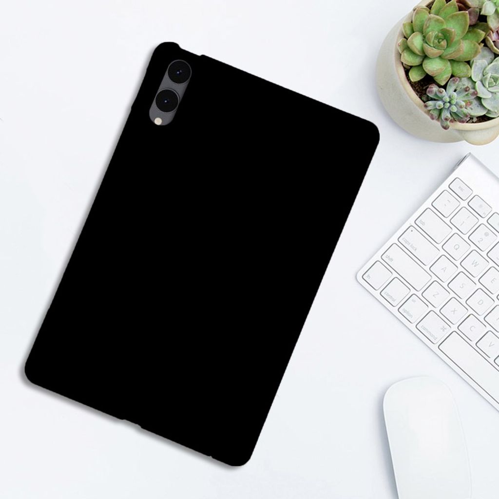 Samsung Galaxy Tab S12 Plus Cover Mjukplast Sort