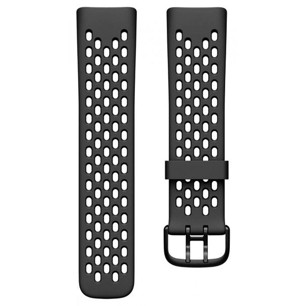 Puro Fitbit Charge 5 Armbånd Sport+ Sort