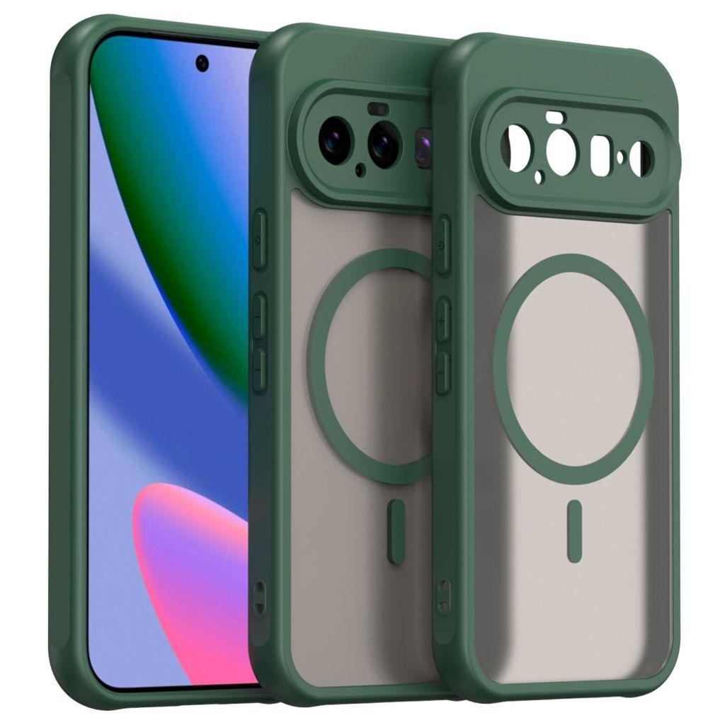 Google Pixel 11 Pro XL Cover Frostad MagSafe Grøn