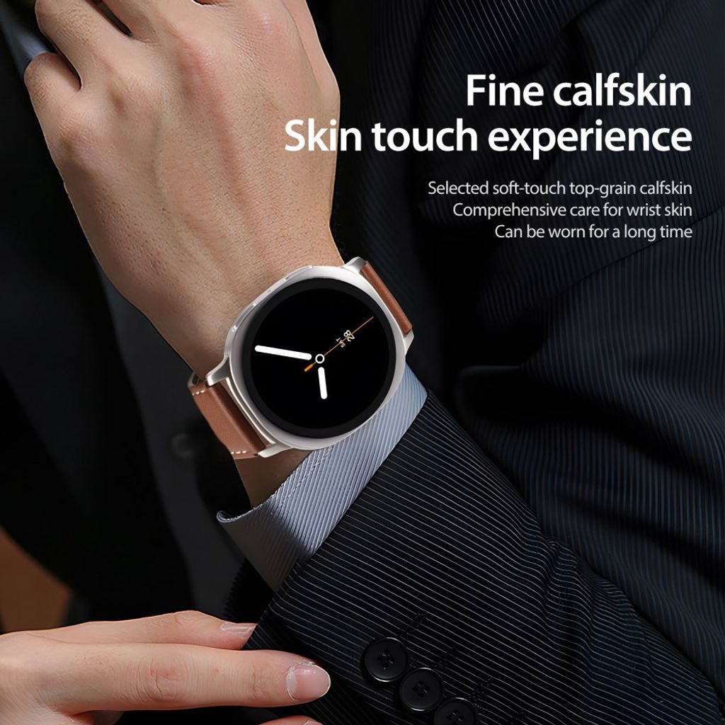 Dux Ducis Samsung Galaxy Watch 8/9 40/44mm/8 Classic 46mm Armbånd YA Series Brun