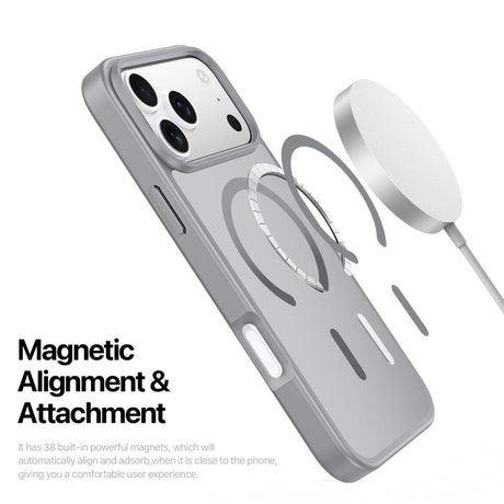 Dux Ducis iPhone 17 Pro/iPhone 18 Pro Cover Yind Series MagSafe Grå