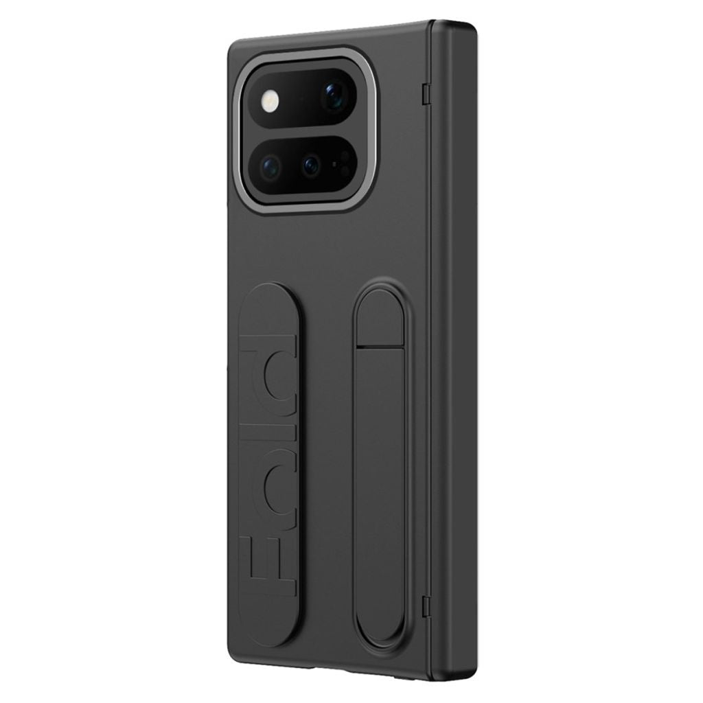Google Pixel 11 Pro Fold Cover med Stativ & Håndgreb Sort