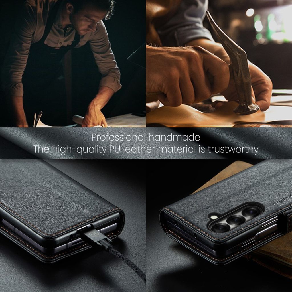 CaseMe Samsung Galaxy Z Fold 7 Etui 023 Series Sort